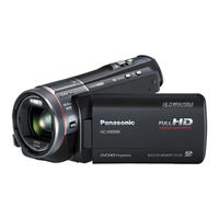 Panasonic HC-X900M Instrucciones De Funcionamiento