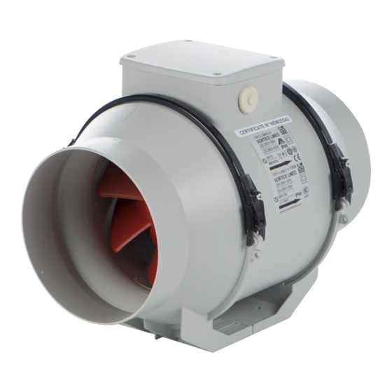 Vortice LINEO Serie Manual De Instrucciones