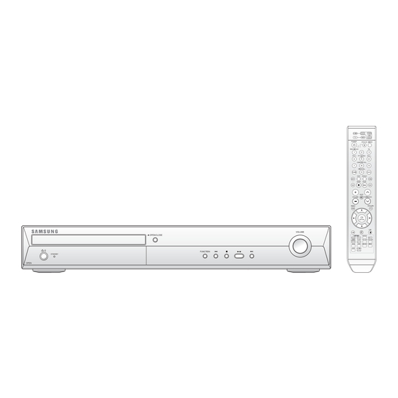 Samsung HT-X30 Manual De Instrucciones
