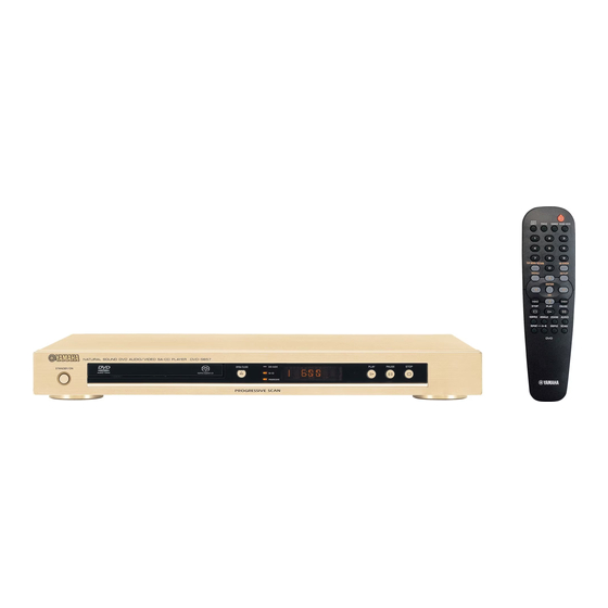 Yamaha DVD-S657 Manual De Instrucciones