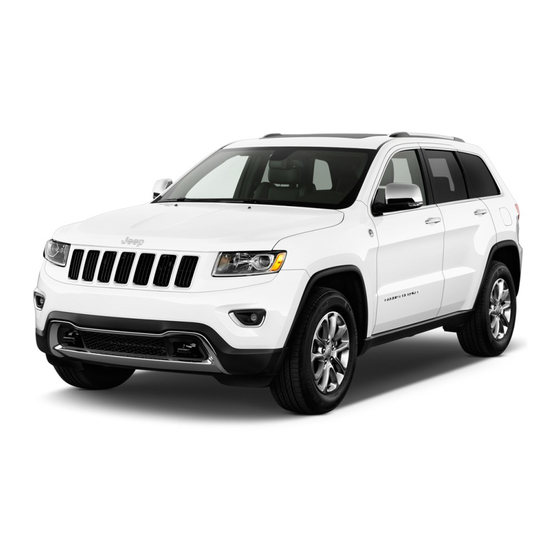 Jeep Grand Cherokee 2014 Manuales