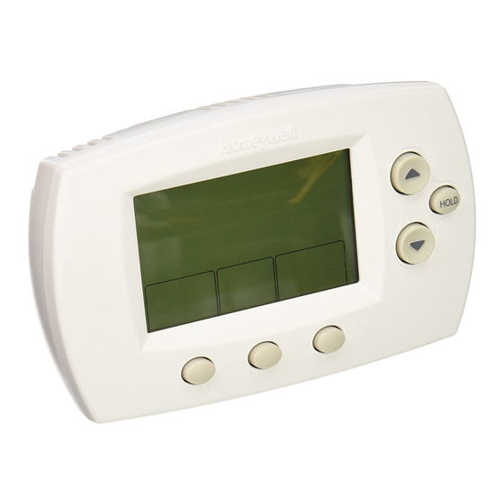 Honeywell FocusPRO 6000 Serie Manual De Instrucciones