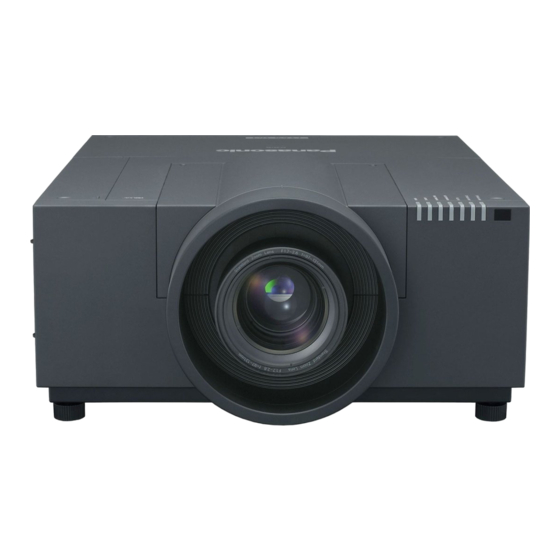 Panasonic PT-EX12KE Instrucciones De Operación
