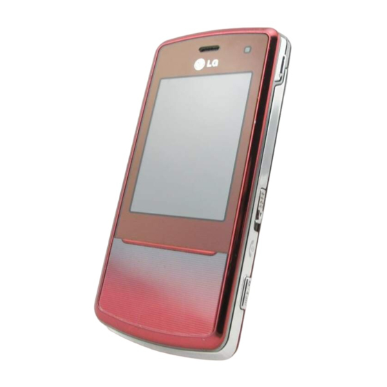 LG KF510 Guía De Usario