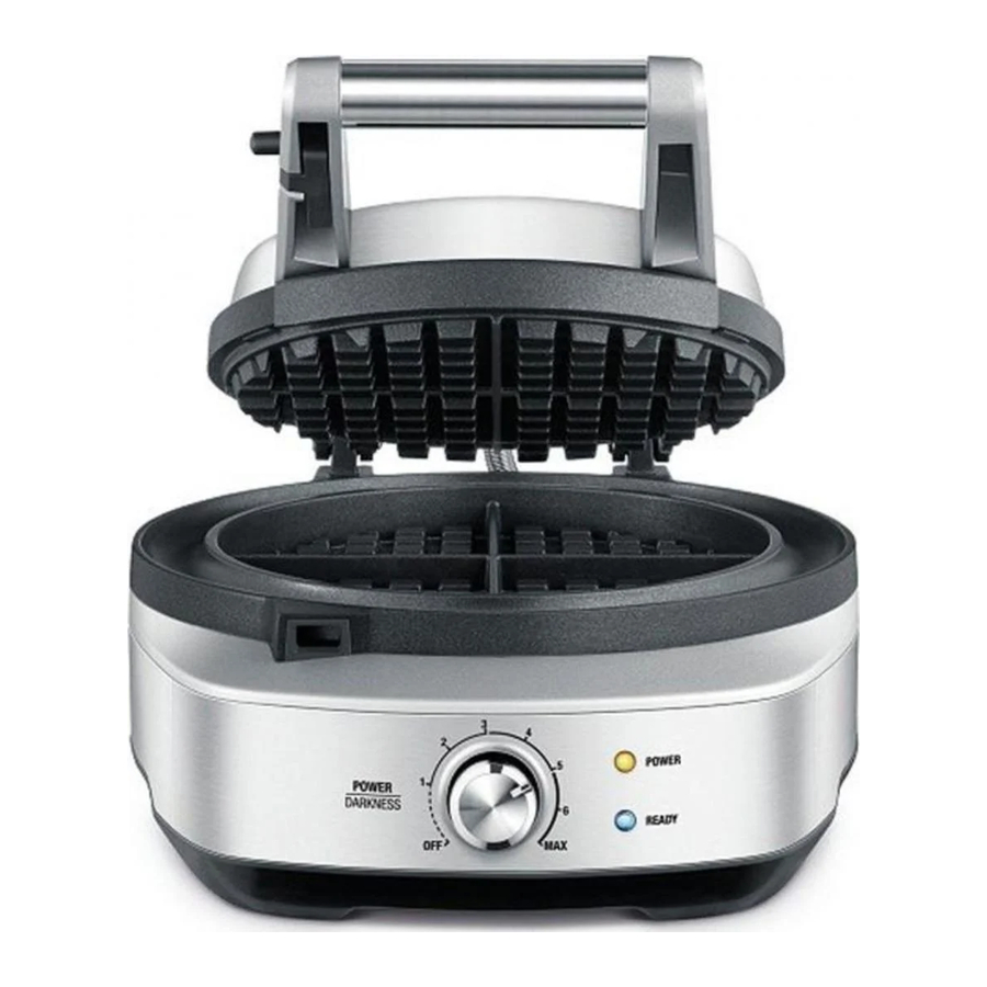 Sage No-Mess Waffle BWM520 Manuales