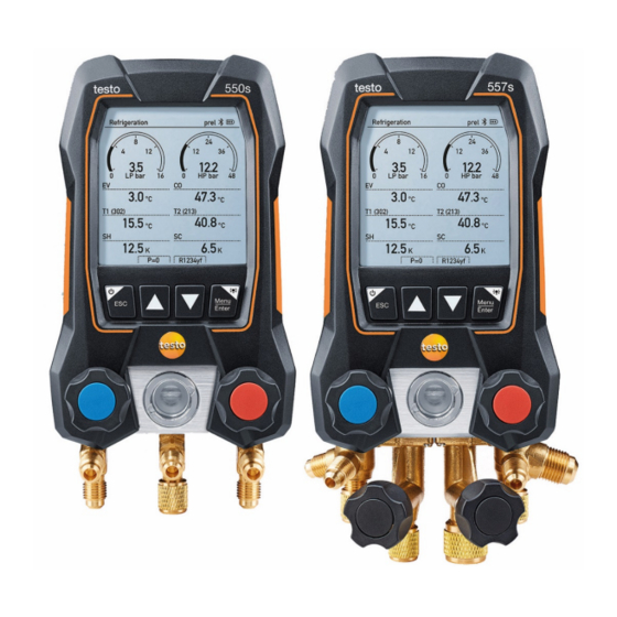 testo 550s Manuales