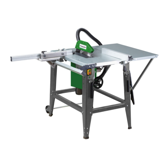 holzstar TKS 316 E Instrucciones De Uso
