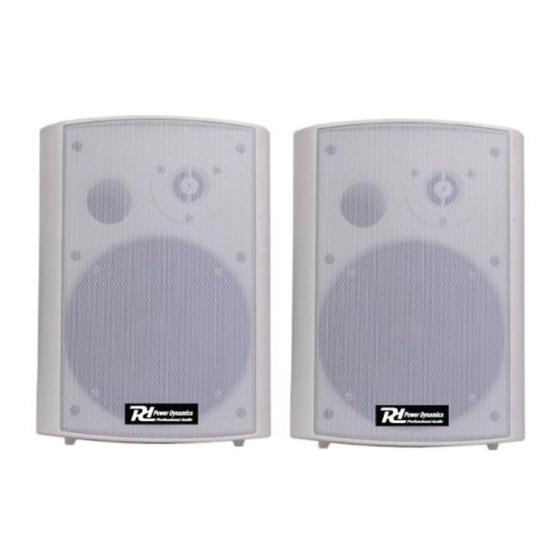 Power Dynamics WS40A Manual De Instrucciones