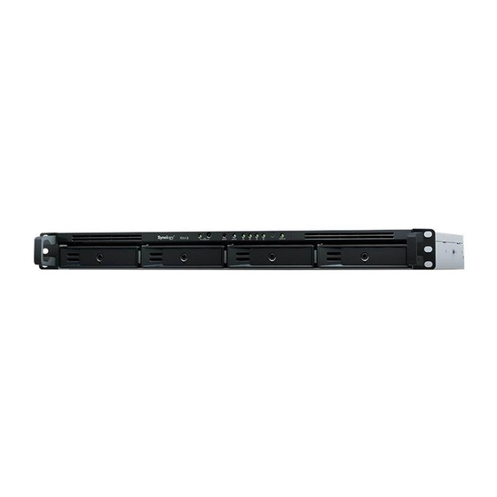 Synology RX418 Guía De Instalación Del Hardware