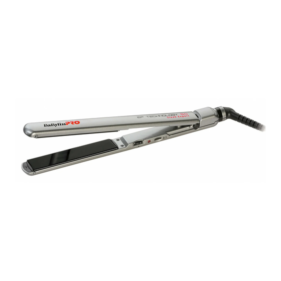 BaByliss PRO EP TECHNOLOGY 5.0 Manual Del Usuario