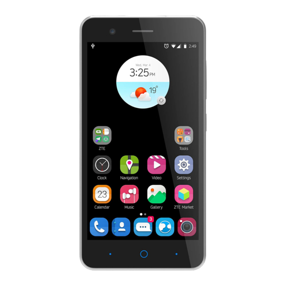 ZTE BLADE A510 MANUAL DEL USUARIO Descargar En PDF | ManualsLib