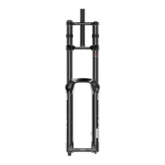 Rock Shox boXXer Manual Del Propietário