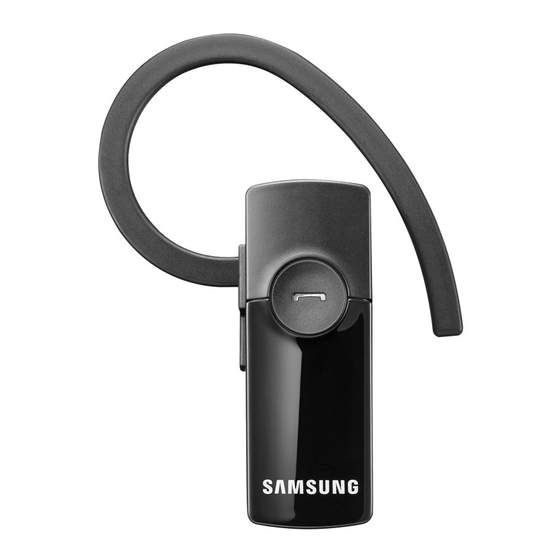 Samsung HEADSET WEP450 Manual De Instrucciones