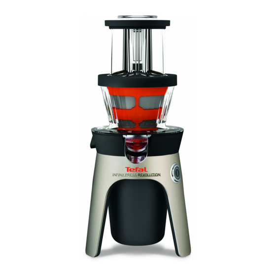 Moulinex infiny press revolution Manual Del Usuario