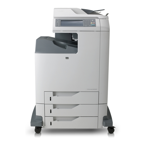 HP Color LaserJet CM4730 MFP Guia Del Usuario