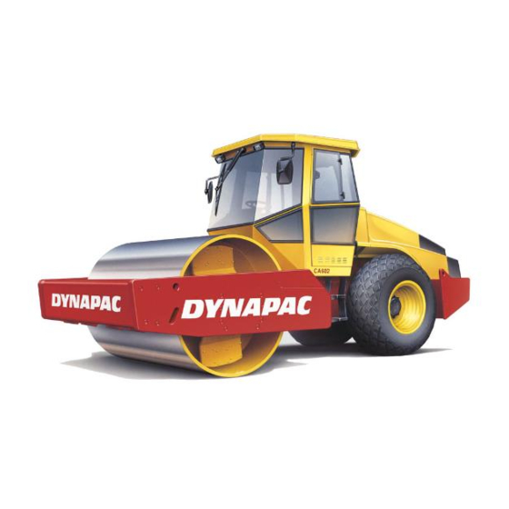 Dynapac CA 602 Manual De Mantenimiento
