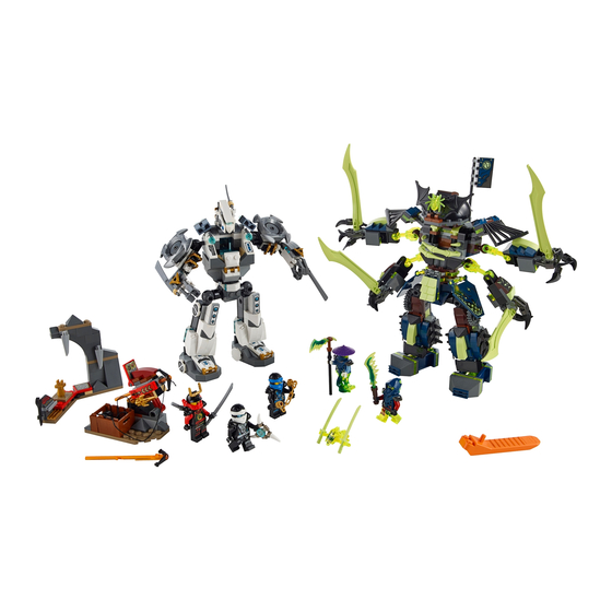 LEGO Ninjago 70737 Manuales