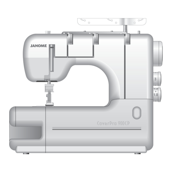 Janome Cover Pro 900cp Manual De Instrucciones