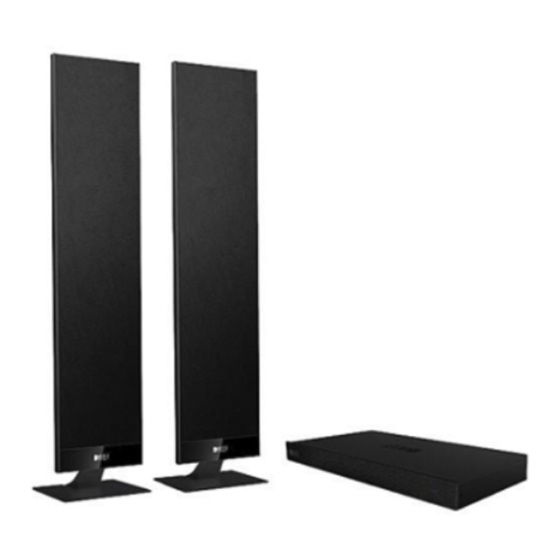 KEF V Serie Guia De Inicio Rapido