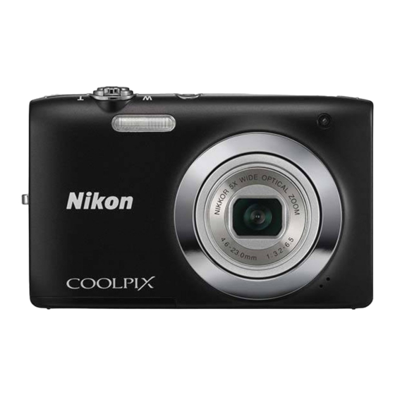 Nikon Coolpix S2600 Manuales