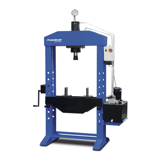 Metallkraft WPP 50 M Manual De Instrucciones