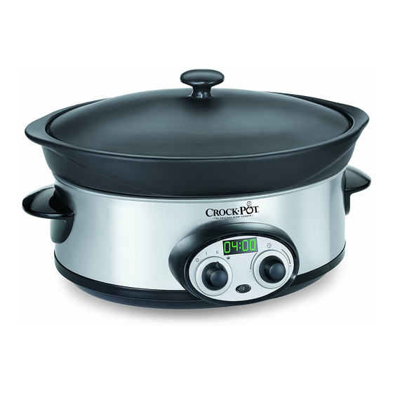 Crock-Pot SCVI600BS-I Manual De Instrucciones