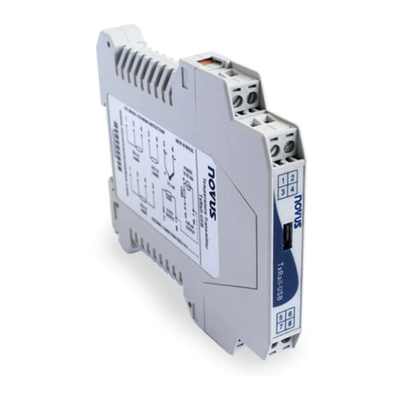 Novus TxRail-USB Manual De Operación
