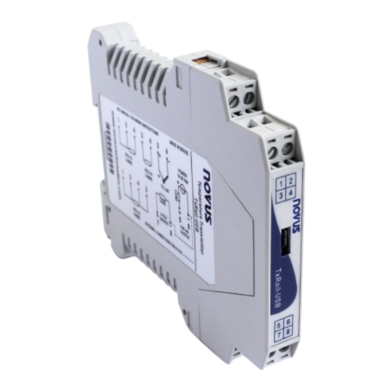 Novus TxRail-USB Manual De Operación