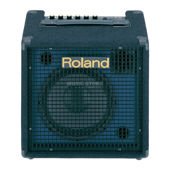 Roland KC-60 Manuales