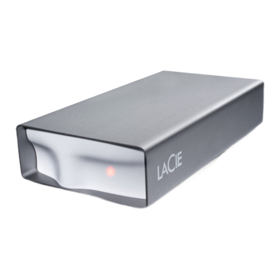 LaCie grand Hard Disk Manual De Usuario