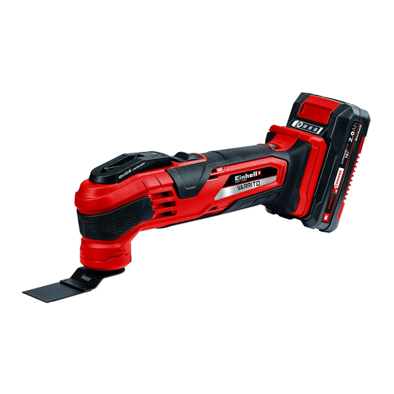EINHELL TE-MG 18 Li Manual De Instrucciones Original