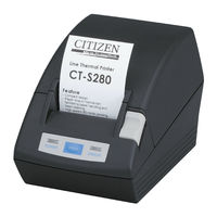 Citizen CT-S280 Manual De Usuario