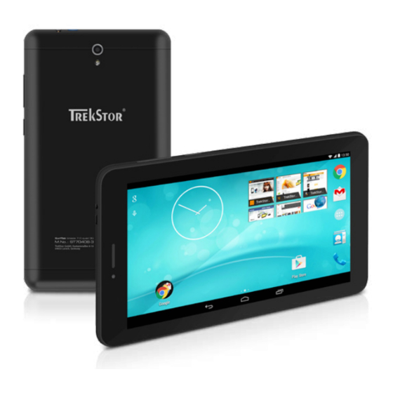 TrekStor SurfTab breeze 7.0 quad 3G Manual De Instrucciones