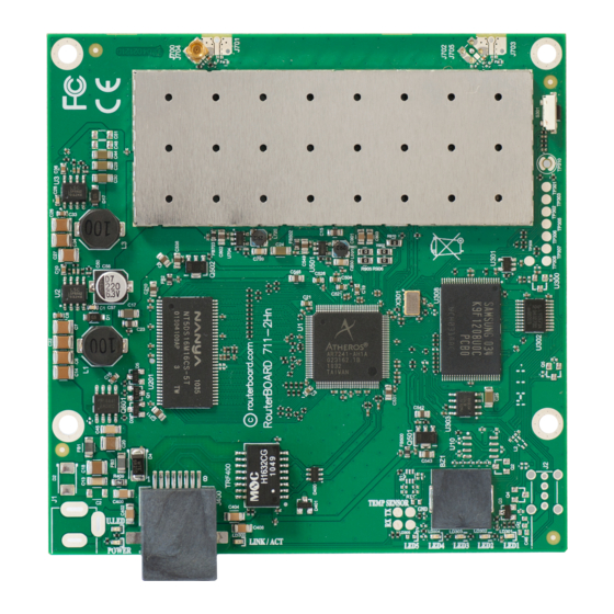 MikroTik RouterBOARD 450G Manual De Instrucciones