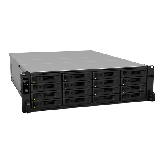 Synology RackStation RS4017xs+ Guía De Instalación Del Hardware