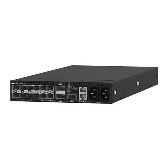 Dell EMC S4112-ON Serie Guia De Instalacion