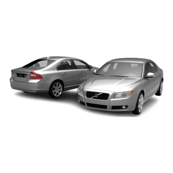 Volvo S80 Guía Rápida