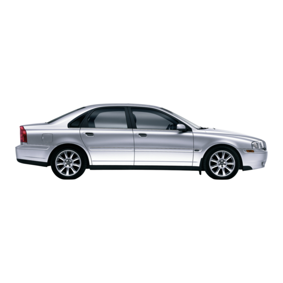 Volvo S80 Libro De Instrucciones