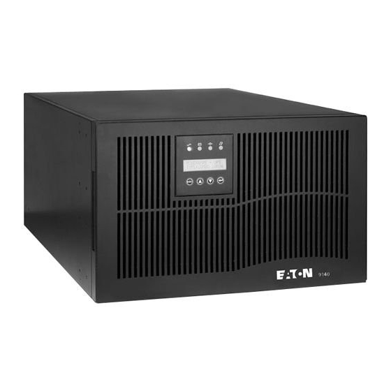 Eaton Powerware 9140 Guia Del Usuario