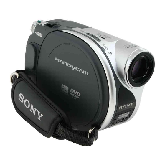 Sony Handycam DCR-DVD105E Manual De Instrucciones