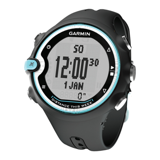Garmin Swim Manual De Instrucciones