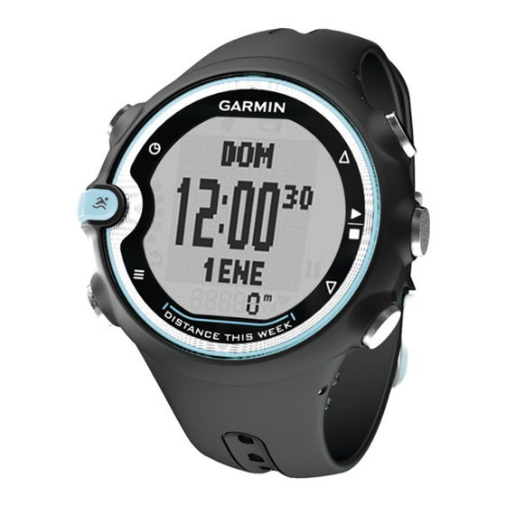 Garmin Swim Manual Del Usuario