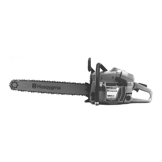 Husqvarna 394XP Manual De Instrucciones