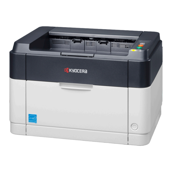 Kyocera ECOSYS FS-1040 Guía De Uso