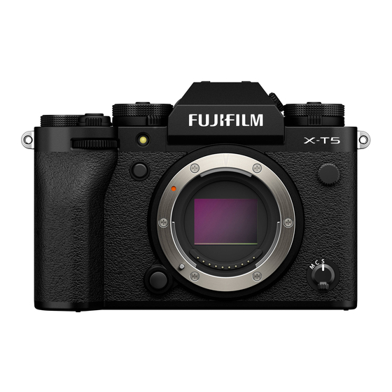 FujiFilm X-T5 Manual Básico