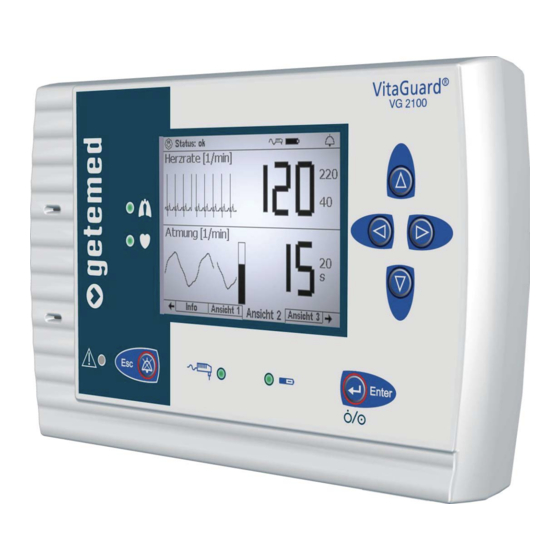 getemed VitaGuard VG 2100 Instrucciones De Uso
