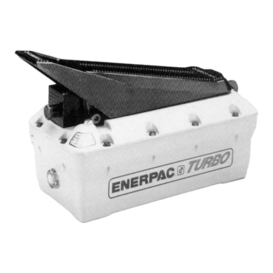 Enerpac PAT1102N Hoja De Instrucciones