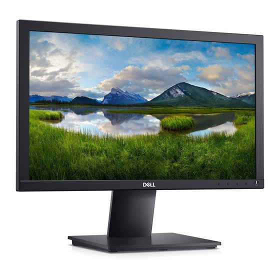 Dell E1920H Guia Del Usuario