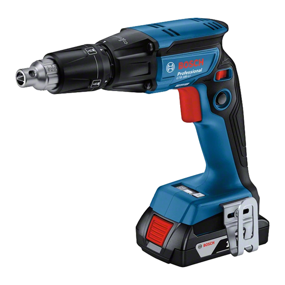 Bosch GTB 185-LI Professional Manual Original