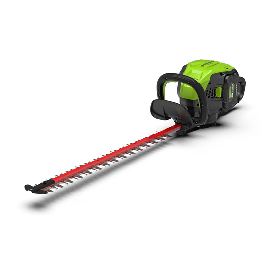 GreenWorks GD60HT Manual